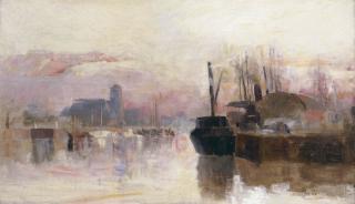 Frederick Mccubbin - Lower Yarra, Melbourne