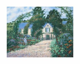 Frederick McDuff - Giverney towards the house