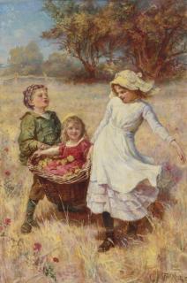 Frederick Morgan, R.O.I. - British a Heavy Load