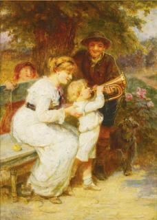 Frederick Morgan, R.O.I - Learning To Play The Trumpet