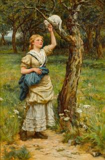 Frederick Morgan, R.O.I. - Playmates