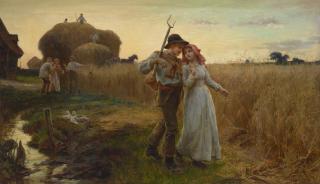 Frederick Morgan, R.O.I. - The Favoured Swain