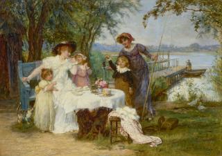 Frederick Morgan, R.O.I. - The hero of the hour