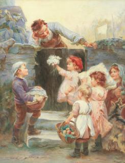 Frederick Morgan, ROI - Grandfather\'S Birthday