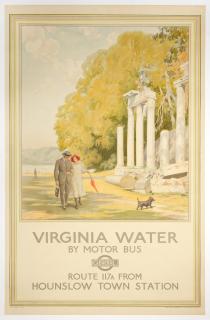Frederick Pegram - Virginia Water By Motor Bus