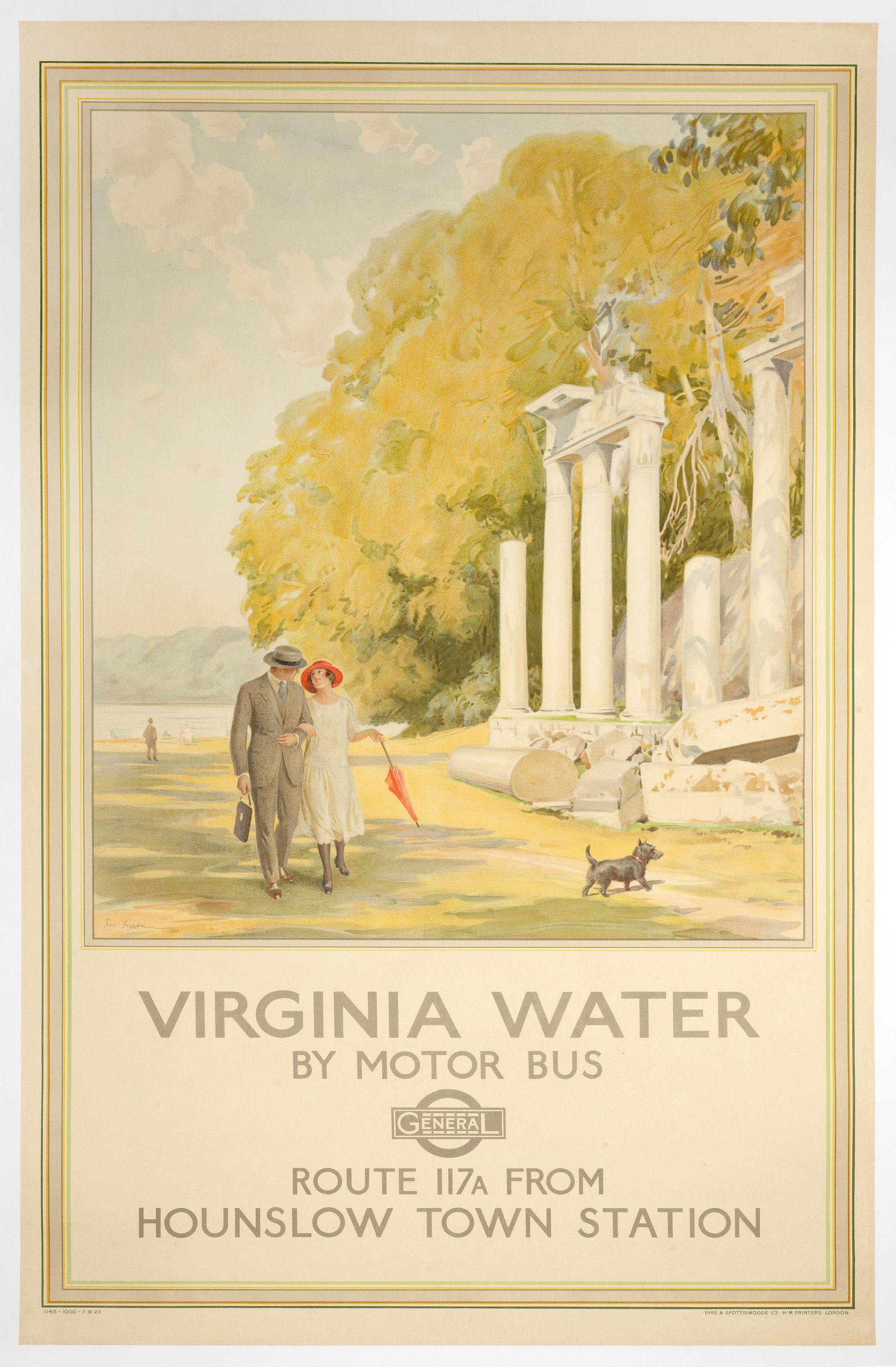 Frederick Pegram - Virginia Water By Motor Bus
