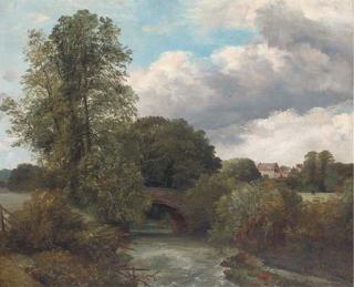 Frederick Richard Lee, R.A. - A trout stream