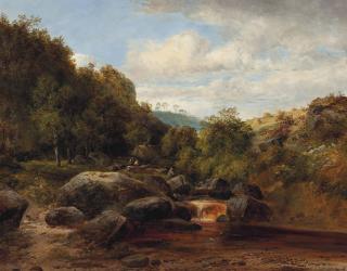 Frederick Richard Lee - A Quiet Nook, North Wales