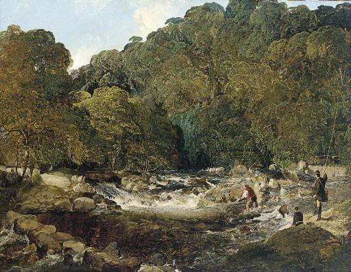 Frederick Richard Lee - Salmon Fishing