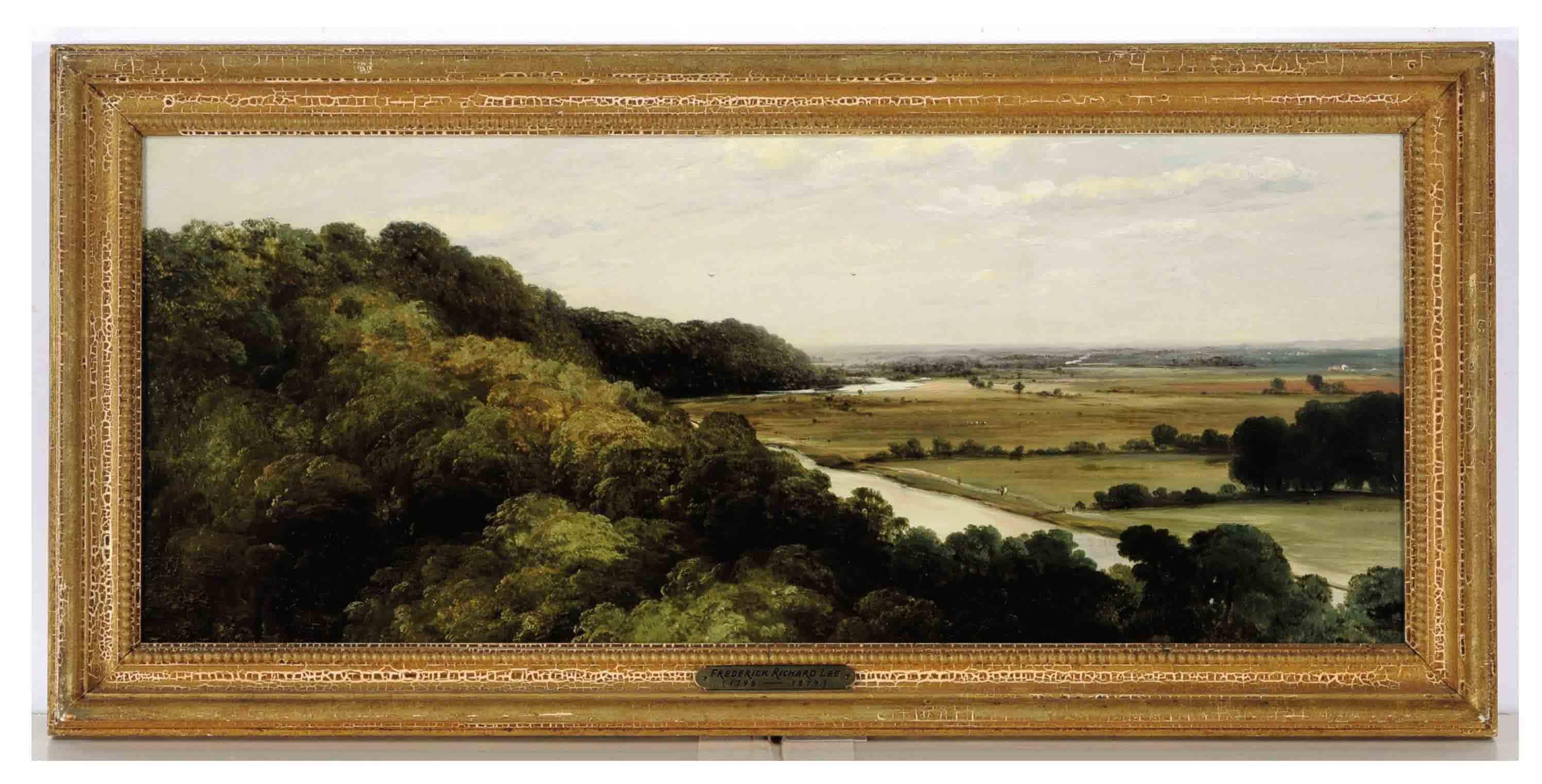 Frederick Richard Lee - View from Clifden looking towards Maidenhead