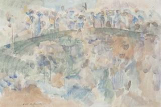 Frederick Ronald Williams - Hillside and Sapling