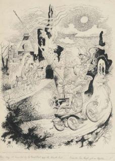 Frederick Rowland Emett - \'Some Say It\'S Haunted By The First Earl And The Ninth Earl...I Wonder How They\'D Get On Together....?\'