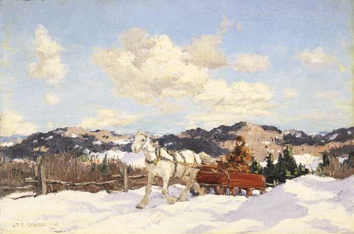 Frederick Simpson Coburn - Returning from the Village