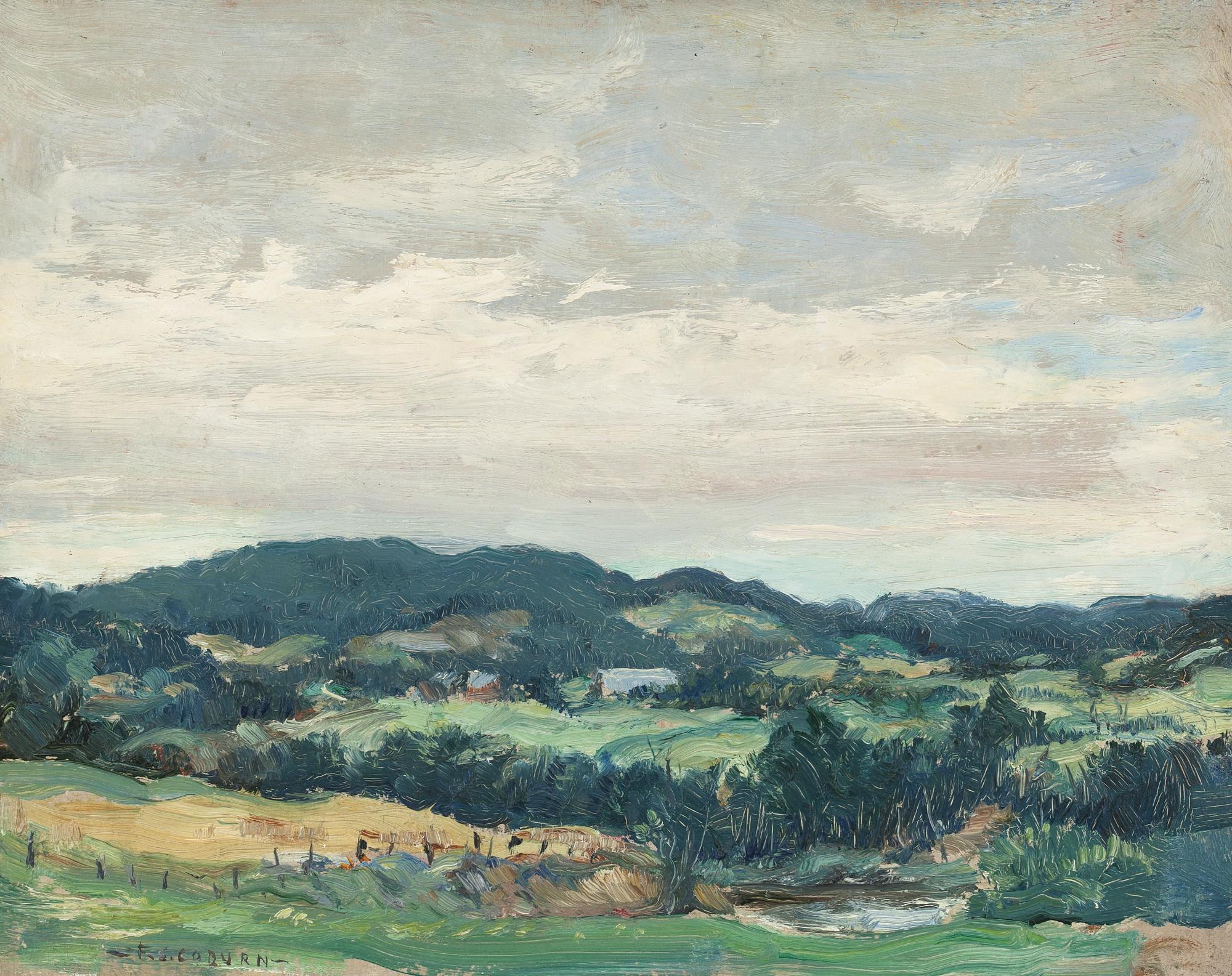 Frederick Simpson Coburn - Summer Near Upper Melbourne