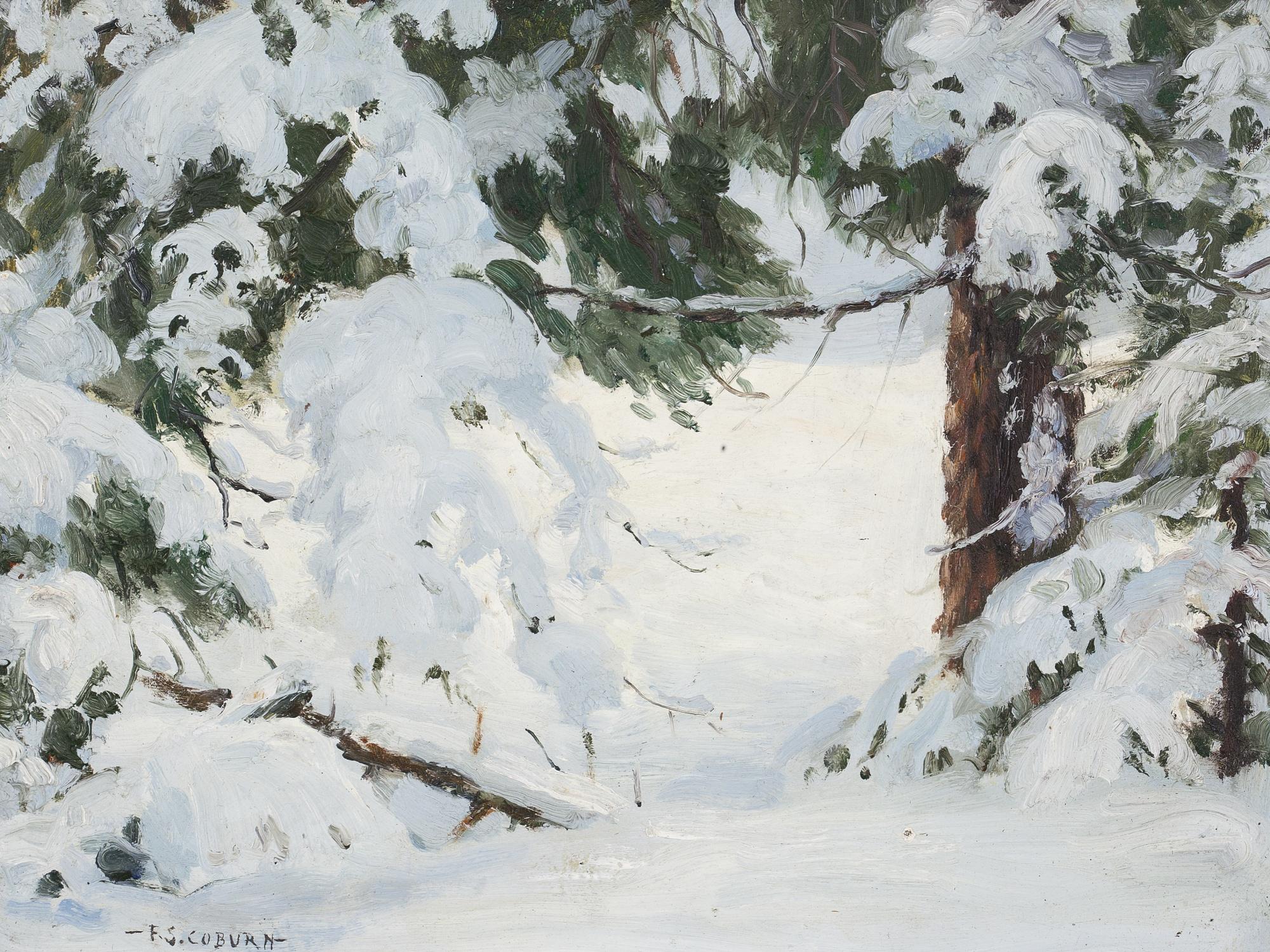 Frederick Simpson Coburn - Winter Scene