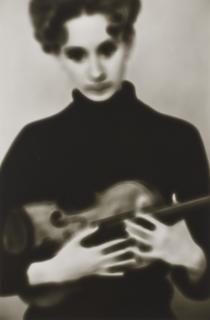 Frederick Sommer - Lee Nevin with Violin, 1963