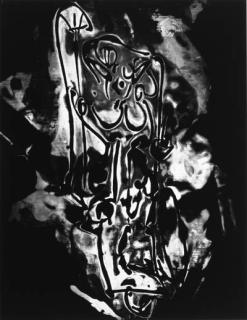 Frederick Sommer - Untitled (Smoke on glass)