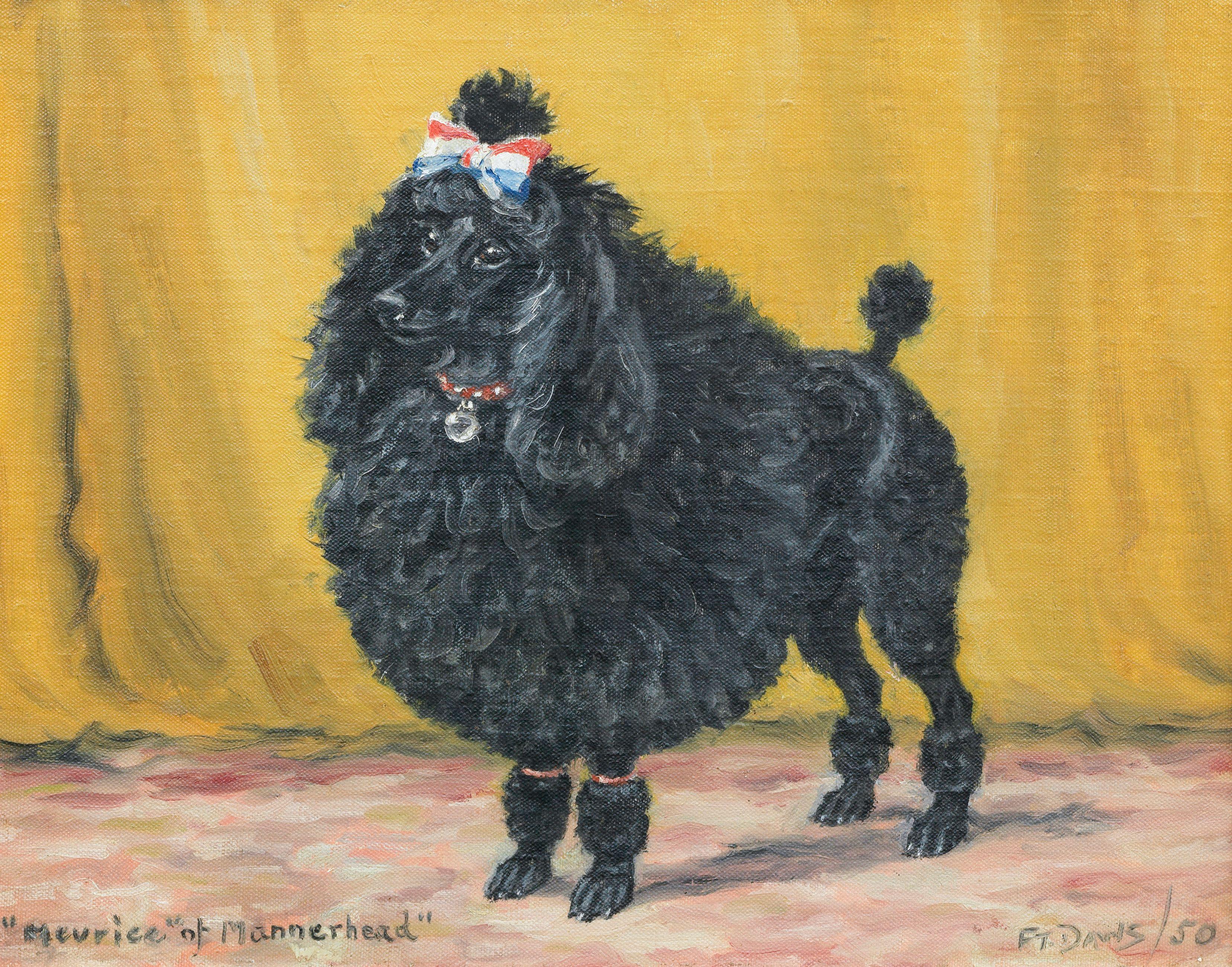 Frederick Thomas Daws - \'Meurice\' of Mannerhead - A Very Fine Poodle