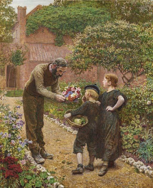 Frederick Walker, A.R.A., O.W.S. - The Bouquet