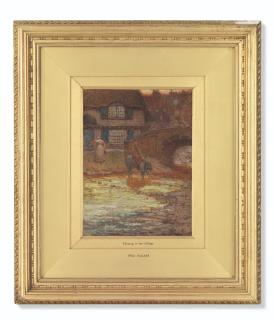 Frederick Walker, A.R.A., R.W.S. - Evening In The Village