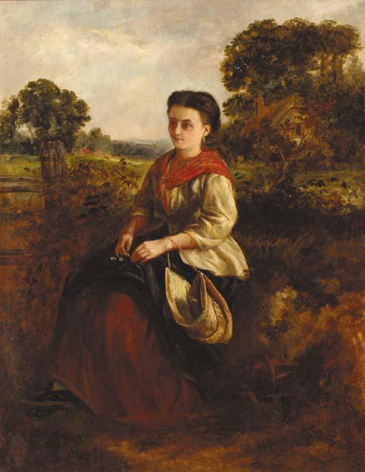 Frederick Walker, A.R.A. - A country beauty