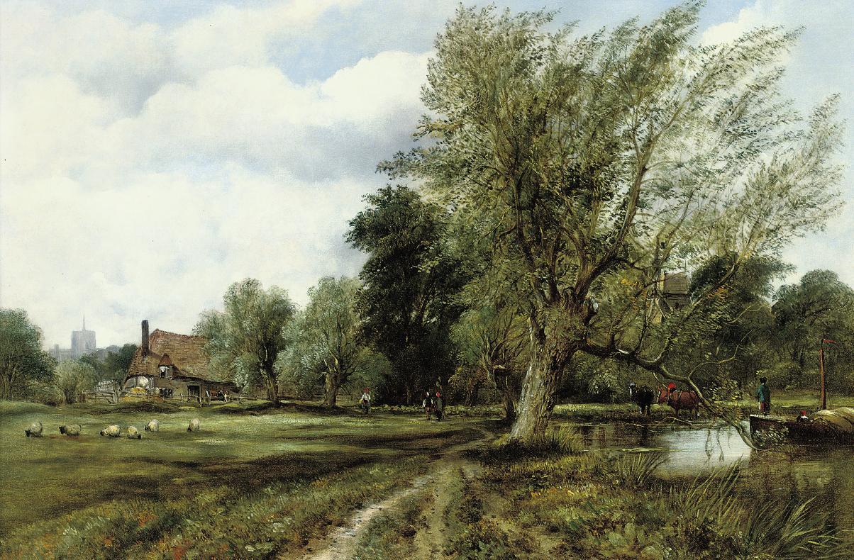 Frederick Waters Watts - A rural idyll