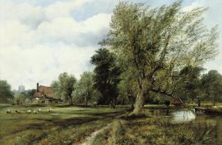 Frederick Waters Watts - A rural idyll