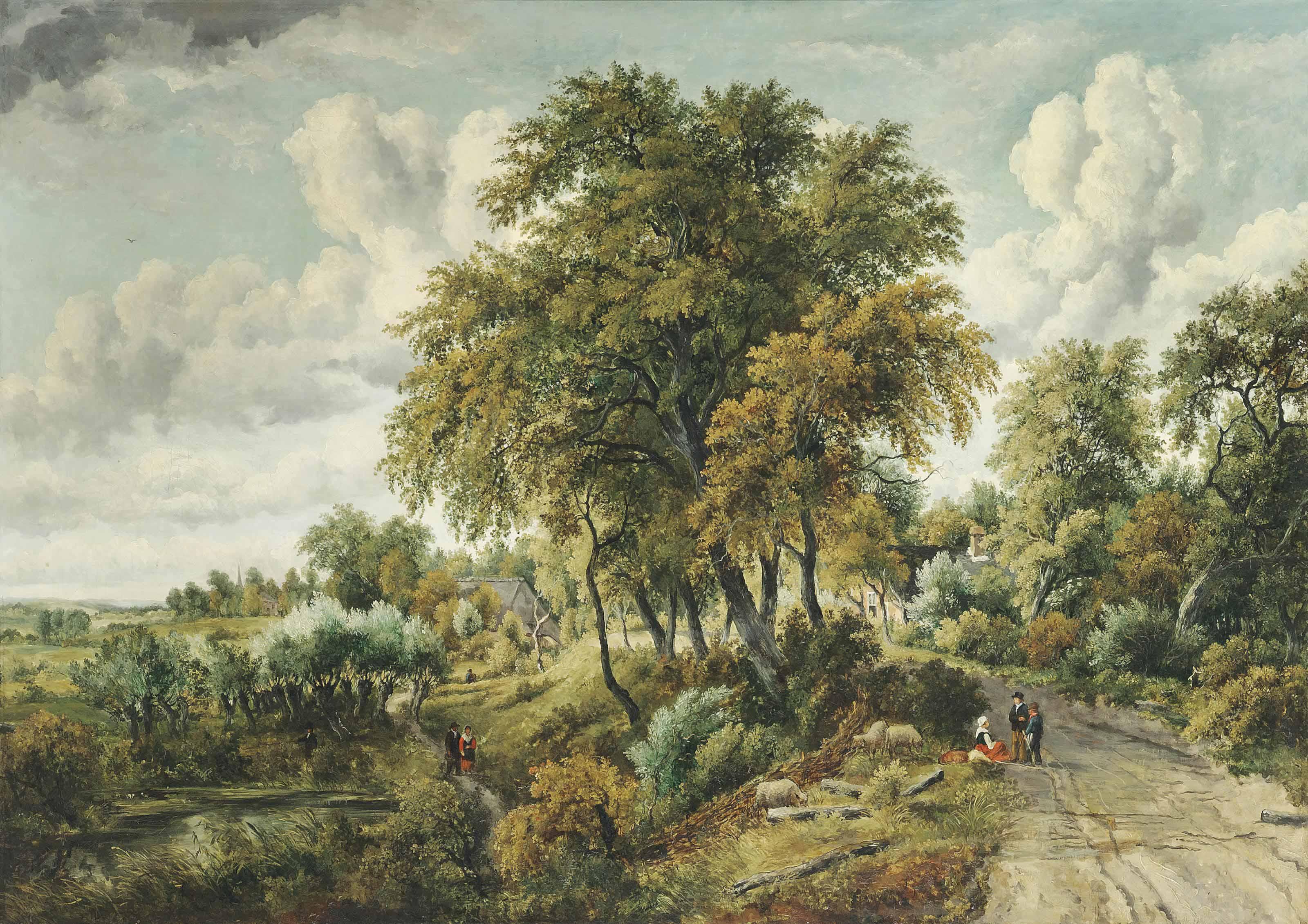 Frederick Waters Watts - The Country Lane