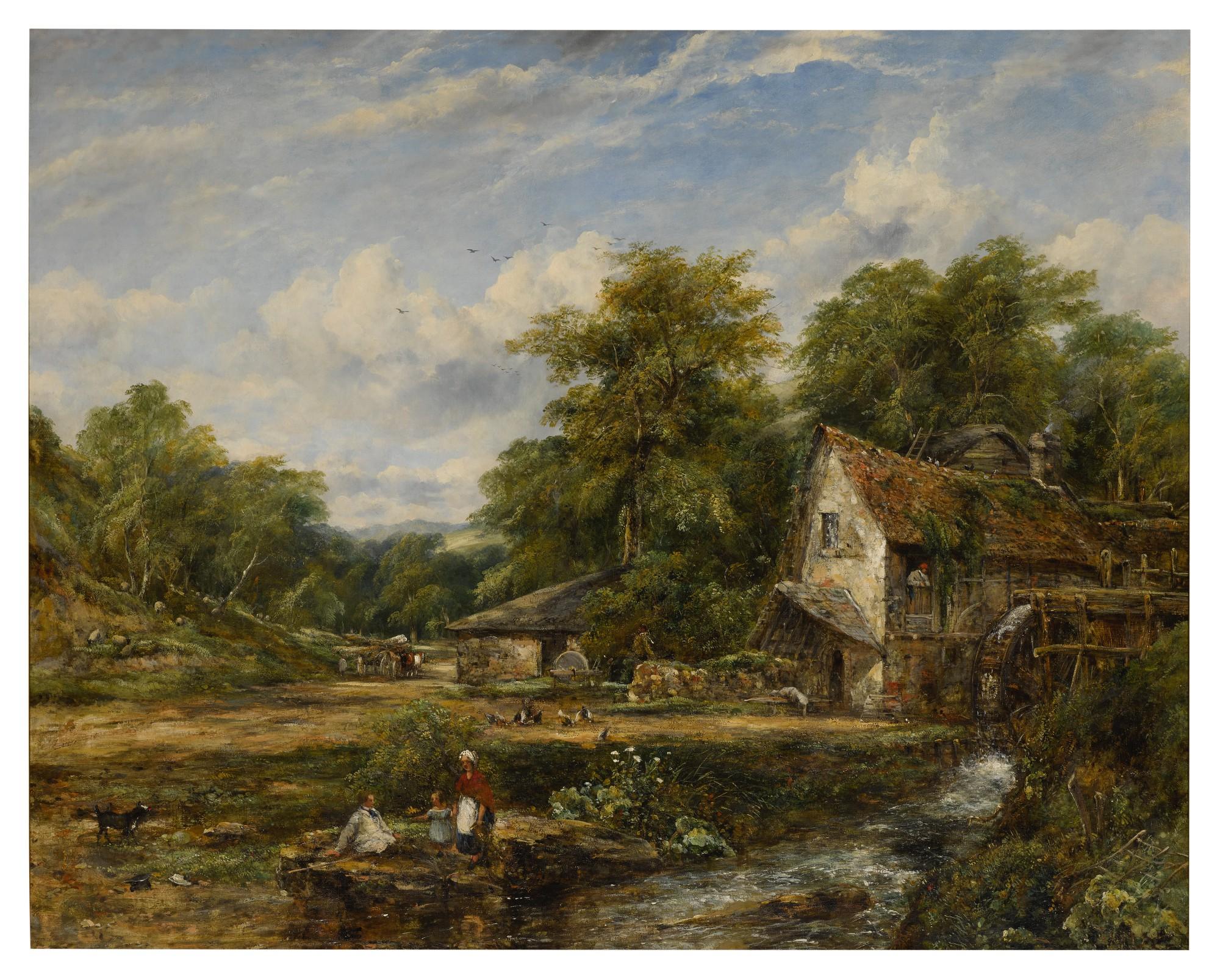 Frederick Waters Watts - The Watermill