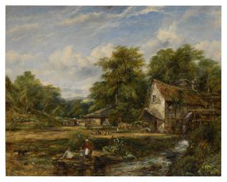 Frederick Waters Watts - The Watermill