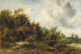 Frederick Waters Watts - The watermill