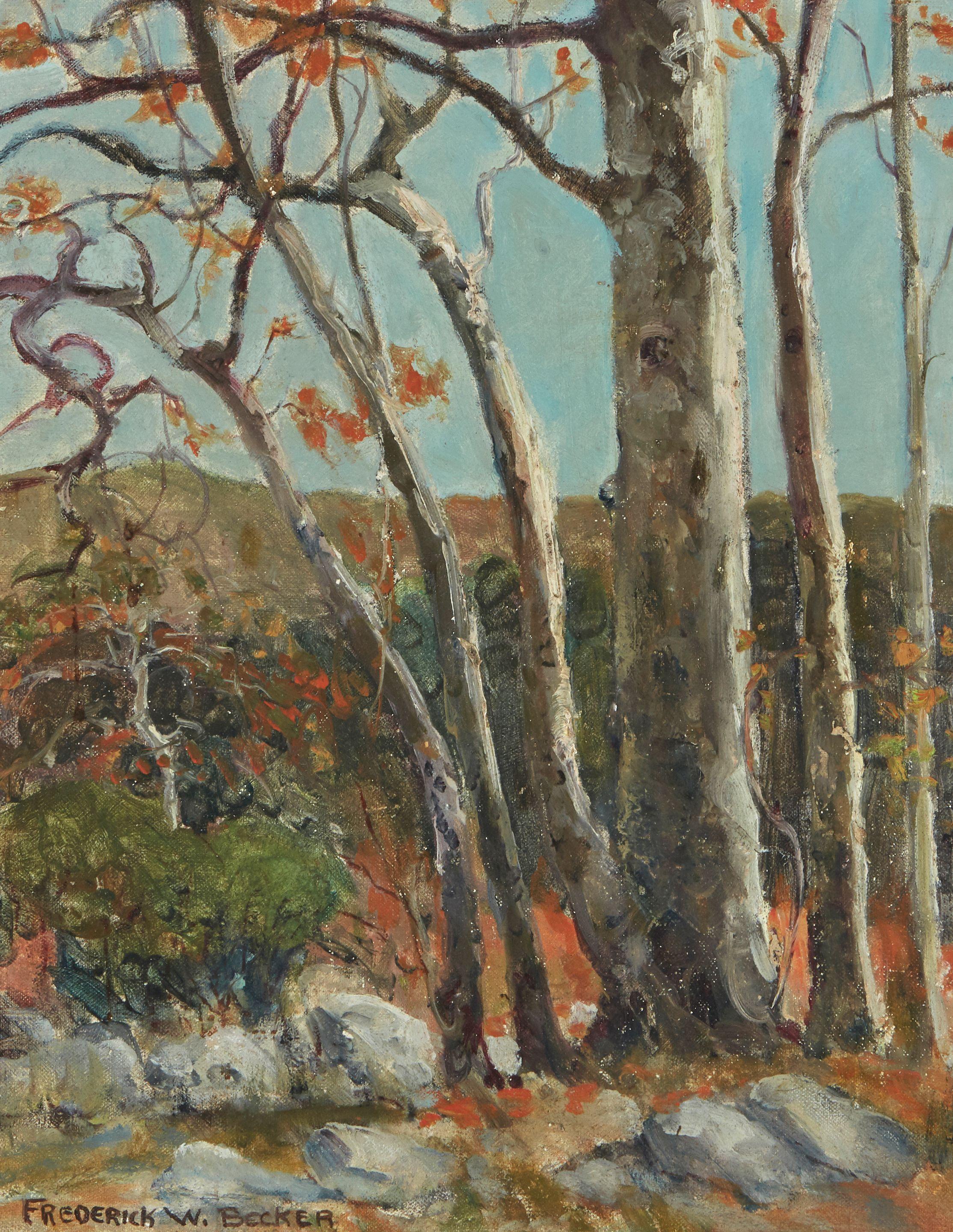 Frederick William Becker - Big Tujunga Canyon Sycamores