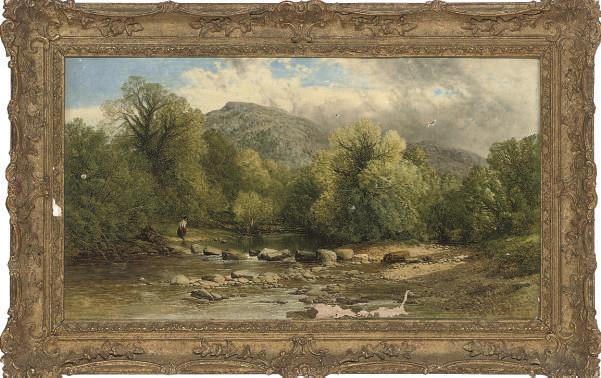 Frederick William Hulme - A favourite retreat, North Wales