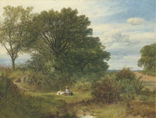 Frederick William Hulme - Near the Common, Woking, Surrey