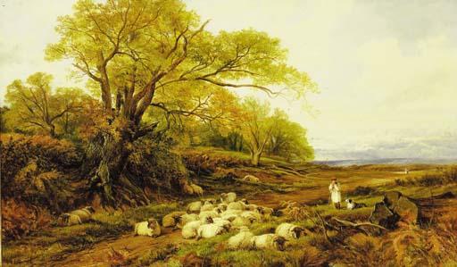 Frederick William Hulme - Resting by the old oak