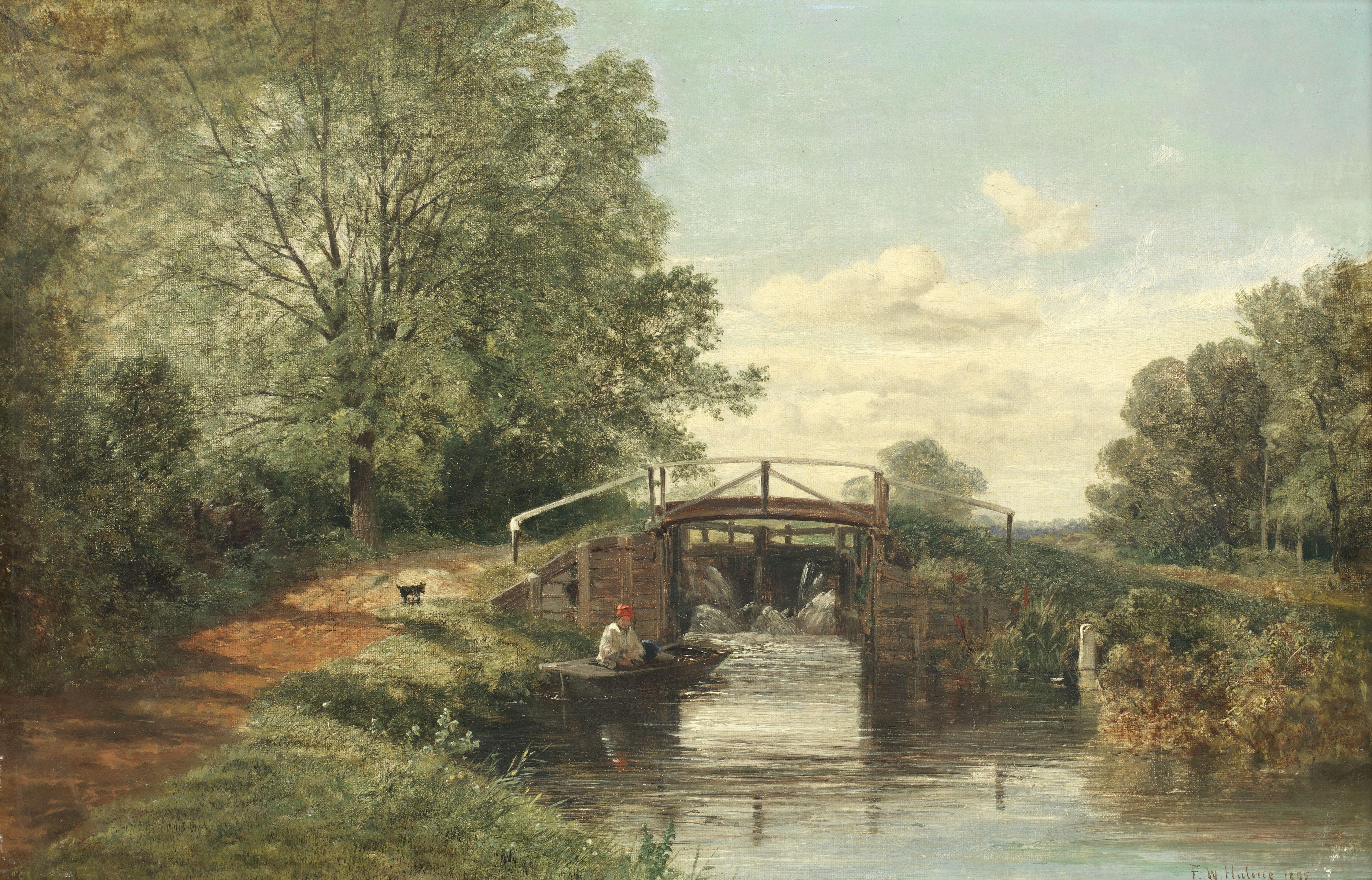 Frederick William Hulme - The River In Summer