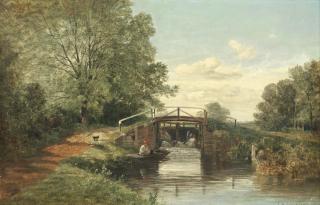 Frederick William Hulme - The River In Summer