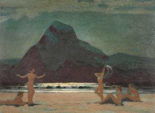 Frederick William Leist - Moonlight Dance, Tahiti