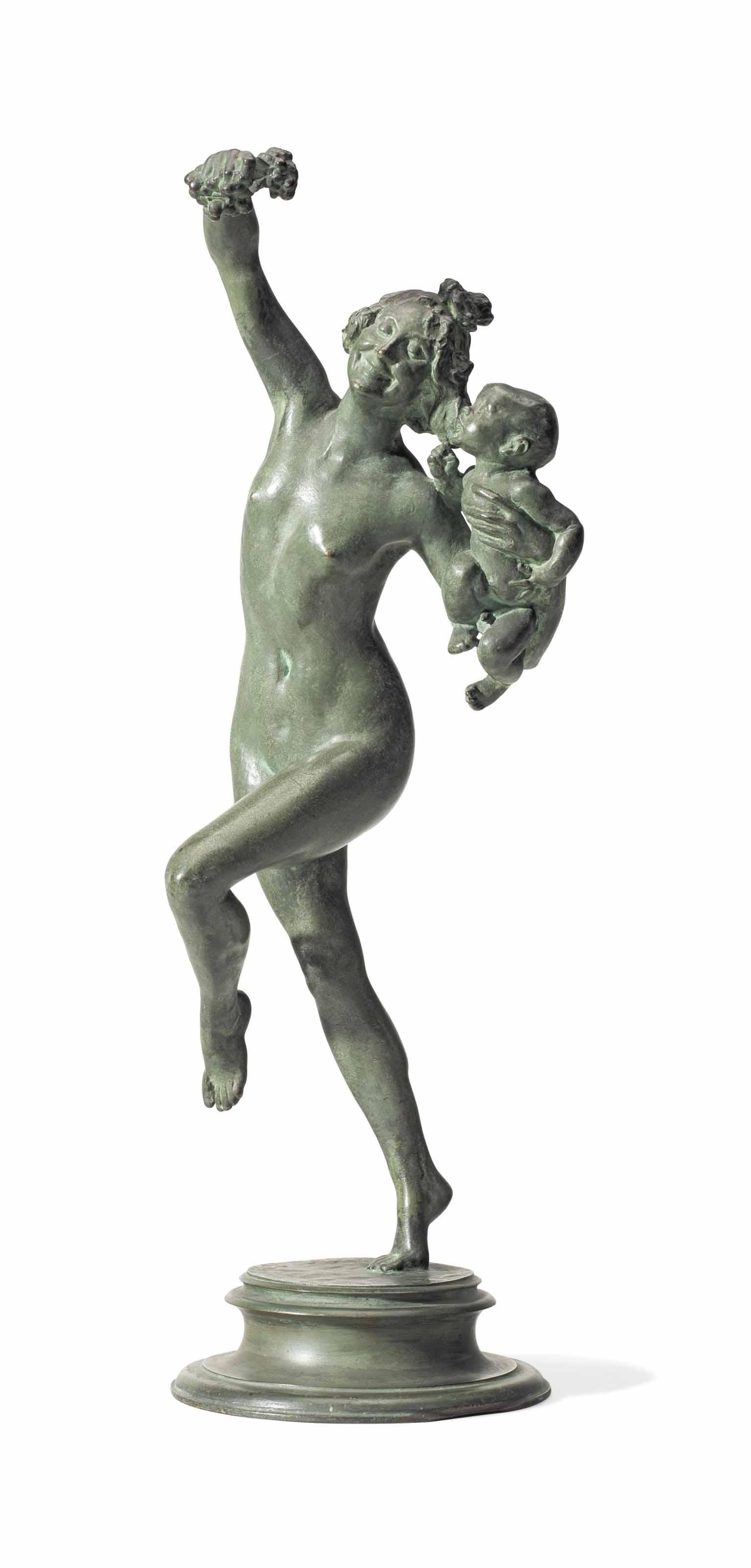 Frederick William Macmonnies - Bacchante and Infant Faun