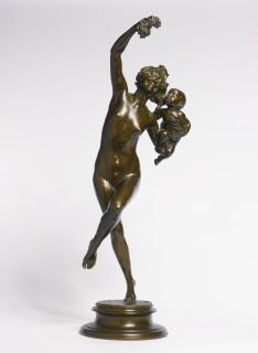 Frederick William MacMonnies - Bacchante With Infant Faun