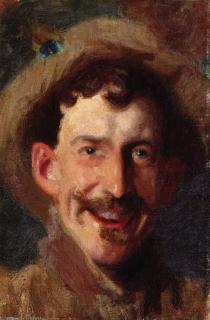 Frederick William Macmonnies - Self Portrait
