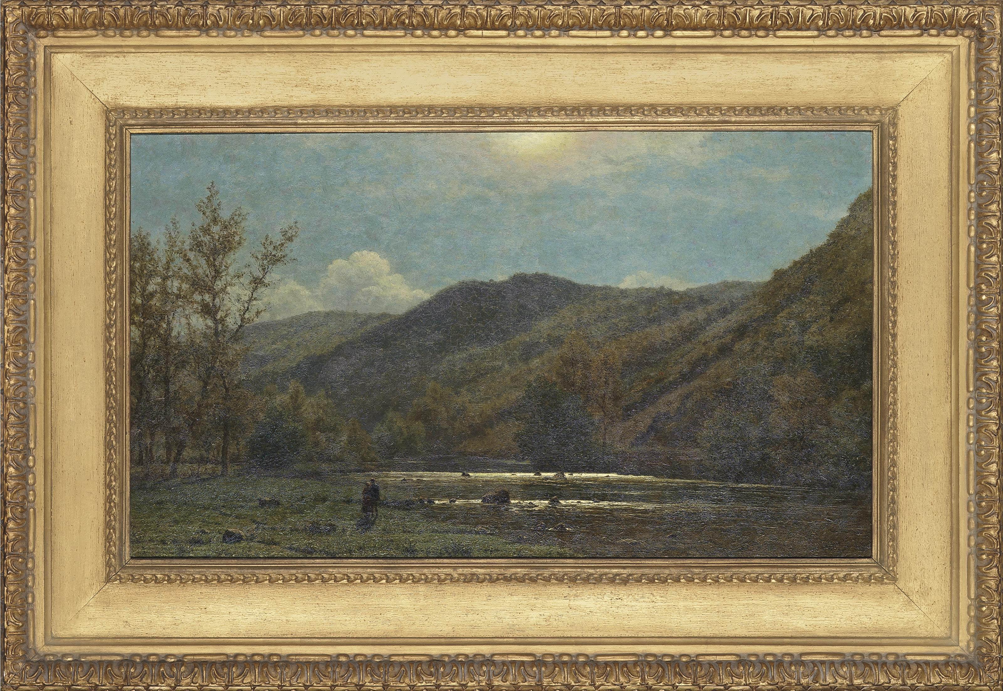 Frederick William Meyer - Summer Moonlight in the Ardennes