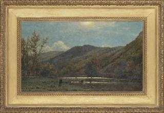 Frederick William Meyer - Summer Moonlight in the Ardennes