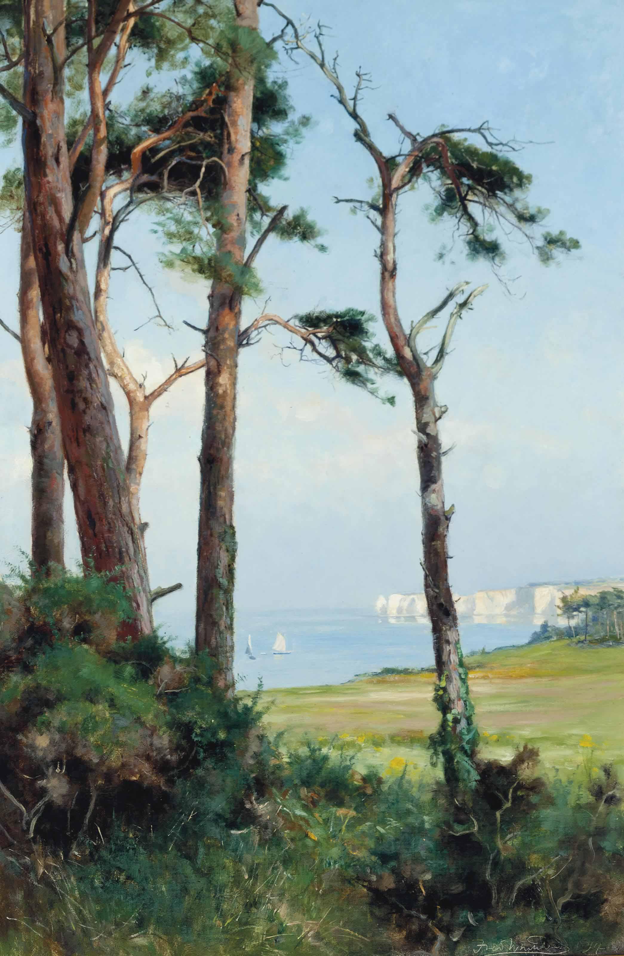 Frederick William Newton Whitehead - Old Harry Rocks, Dorset