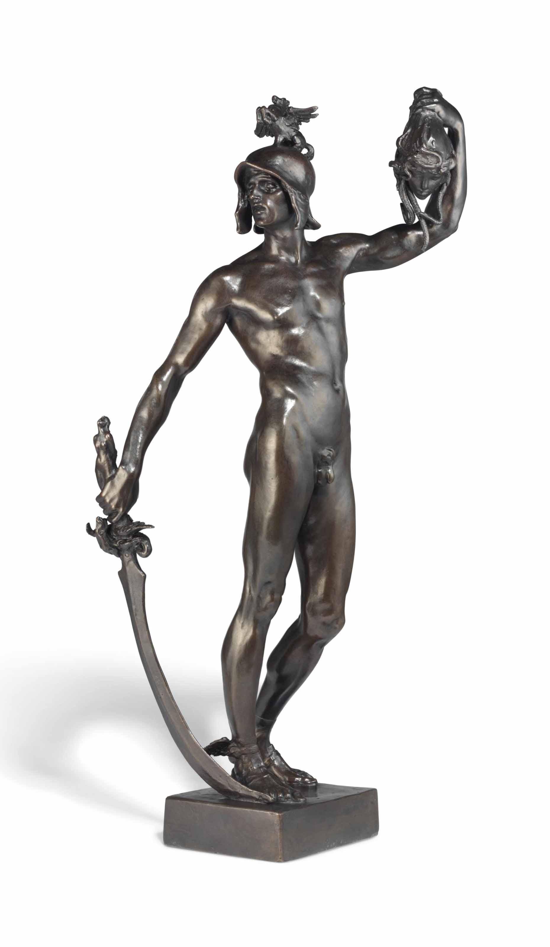 Frederick William Pomeroy - Perseus With The Head Of Medusa