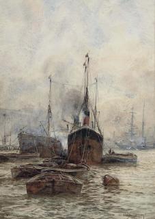 Frederick William Scarborough - Off Woolwich, London