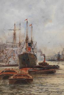 Frederick William Scarbrough - \'At Woolwich, London\'