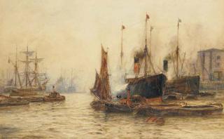 Frederick William Scarbrough - Blackwall Reach, London