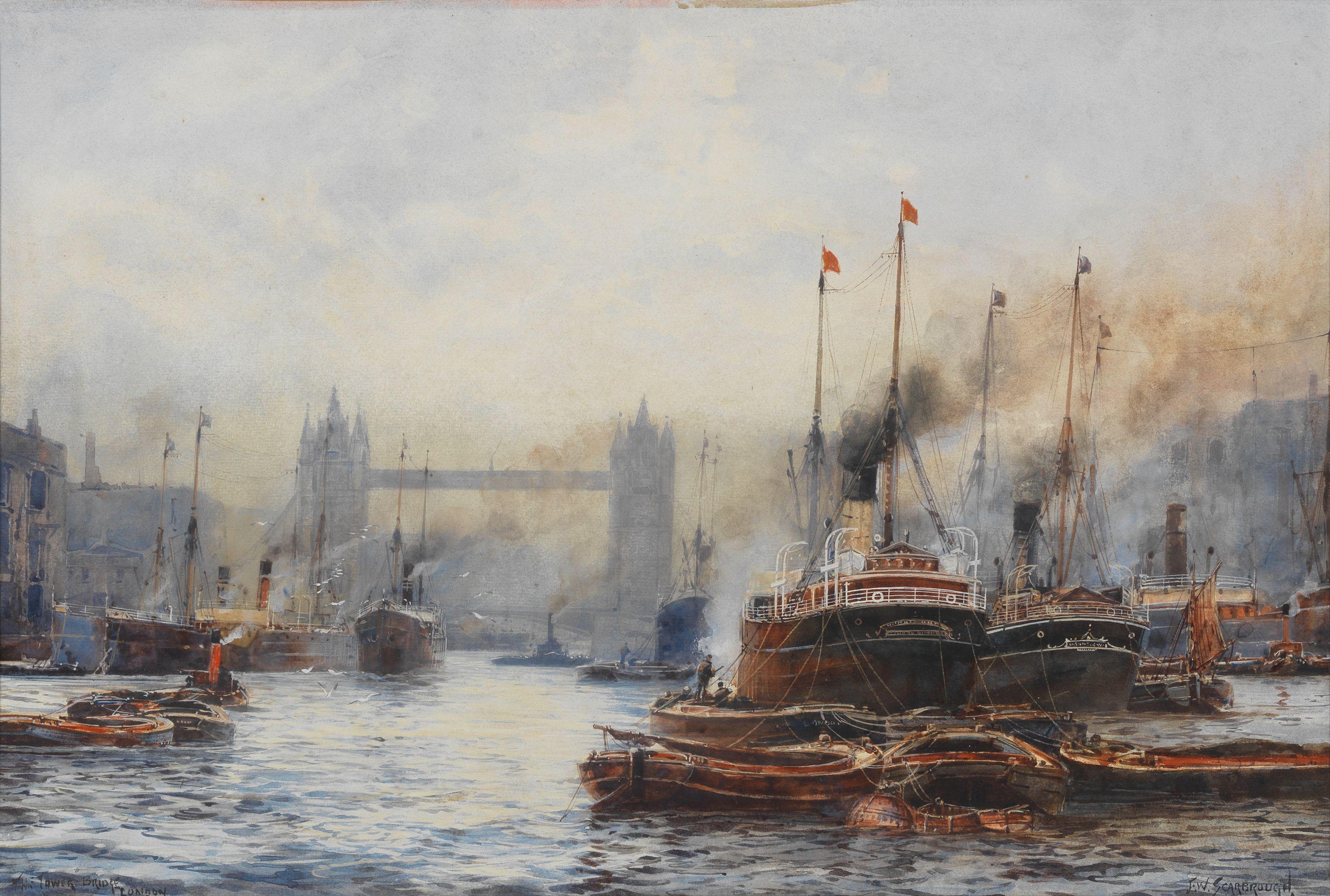 Frederick William Scarbrough - \'The Tower Bridge, London\'