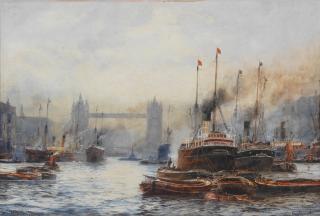 Frederick William Scarbrough - \'The Tower Bridge, London\'